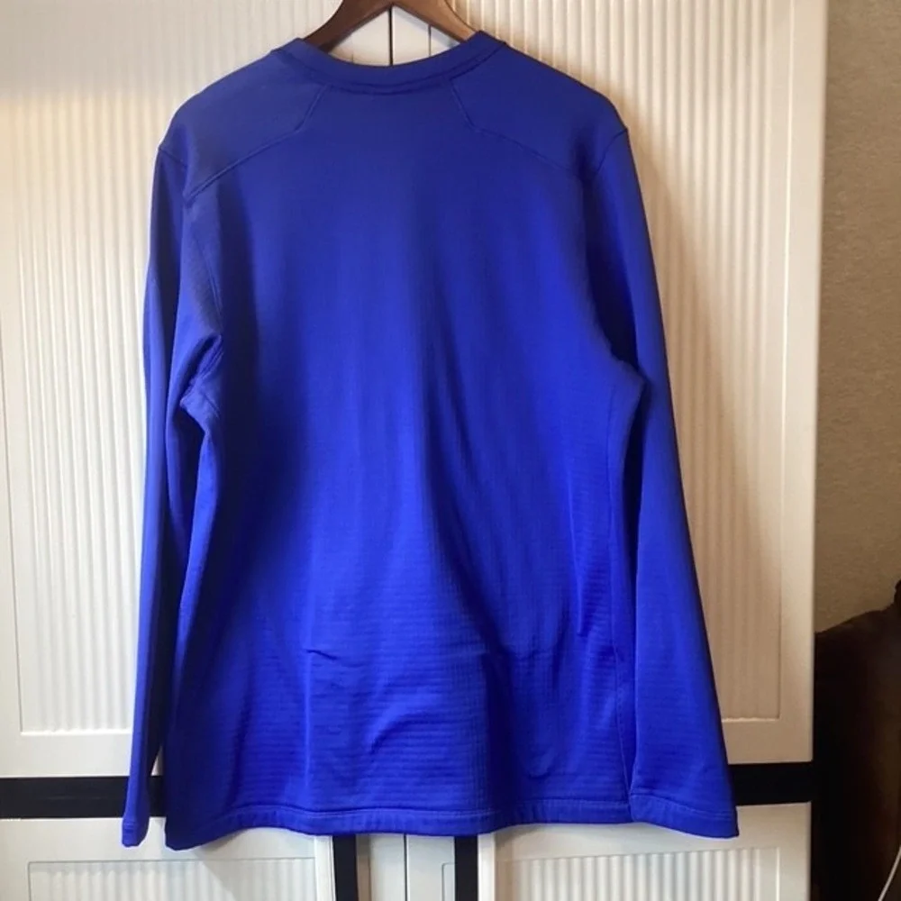 Nike Air Force Falcons Shirt‎ Thermal Long Sleeve Mens Medium Blue NCAA Football - Picture 2 of 5